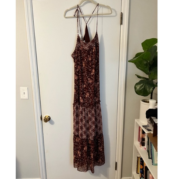 NWT Knox Rose Burgundy Red Wine Floral Maxi Dress | XL - Picture 4 of 8